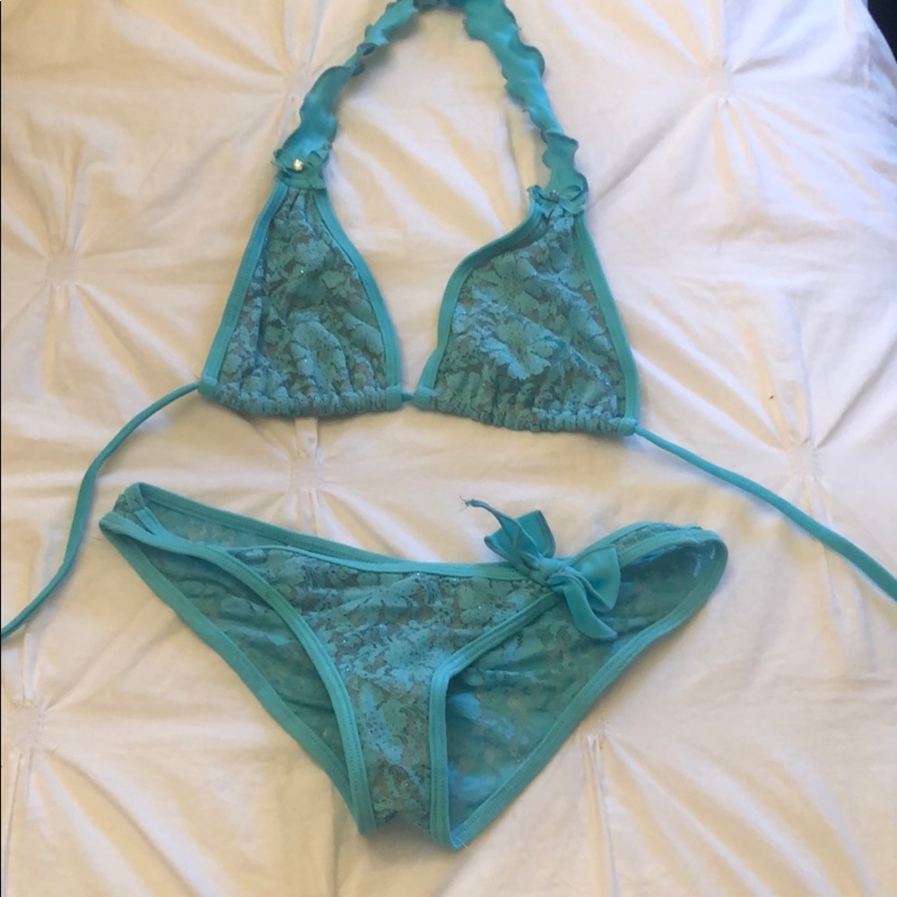 Scrunch butt bikini swimwear